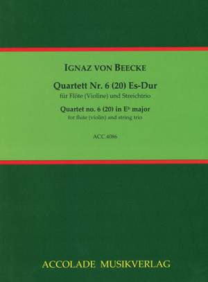 Ignaz von Beecke: Quartett Nr. 6 Es-Dur
