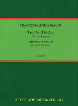 François-René Gebauer: Trio Nr. 1 F-Dur