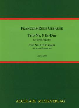 François-René Gebauer: Trio Nr. 5 Es-Dur