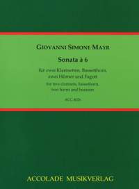 Giovanni Simone Mayr: Sonate A 6