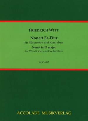 Friedrich Witt: Nonett Es-Dur
