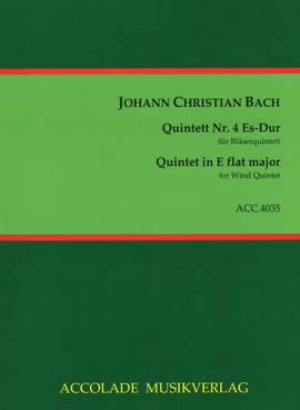 Johann Christian Bach: Quintett Nr. 4 Es-Dur