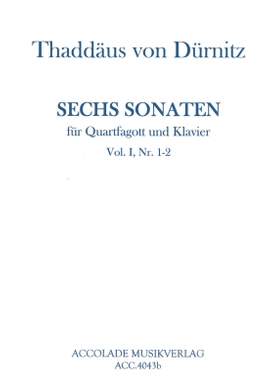 Thaddäus Duernitz: 6 Sonaten Bd. 1