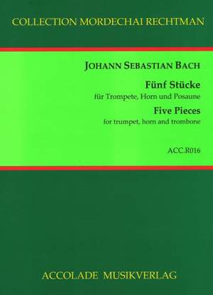 Johann Sebastian Bach: 5 Stücke Für Brass Trio
