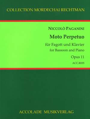 Niccolò Paganini: Moto Perpetuo Op. 11