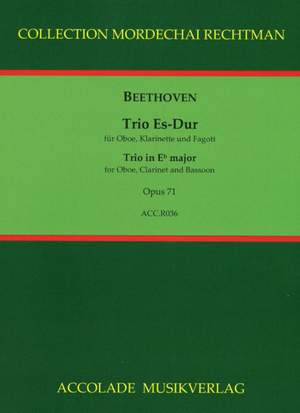 Ludwig van Beethoven: Trio Es-Dur Nach Dem Sextett Op. 71