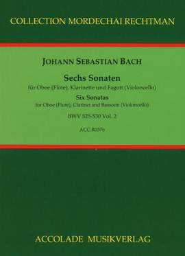 Johann Sebastian Bach: 6 Triosonaten Bwv 525-530 Vol. 2