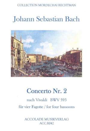 Concerto Nr. 2 A-Moll Bwv 593 Nach Vivaldi
