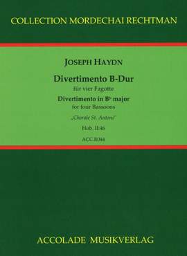 Franz Joseph Haydn: Divertimento B-Dur Choral St. Antoni