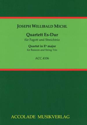 Joseph Willibald Michl: Quartett Es-Dur