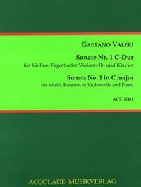 Gaetano Valeri: Sonate Nr. 1