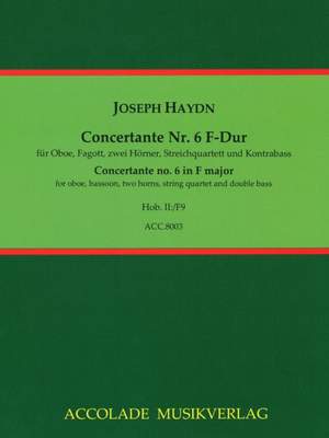 Franz Joseph Haydn: Concertante Nr. 6 Hob.Ii-F9 F-Dur