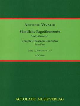 Antonio Vivaldi: Sämtliche Fagottkonzerte
