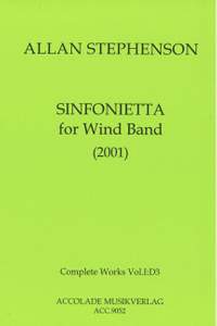 Allan Stephenson: Sinfonietta For Wind Band
