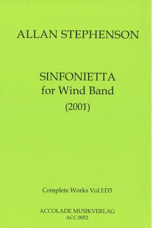 Allan Stephenson: Sinfonietta For Wind Band