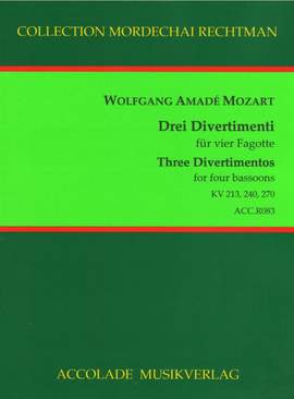 Wolfgang Amadeus Mozart: 3 Divertimenti