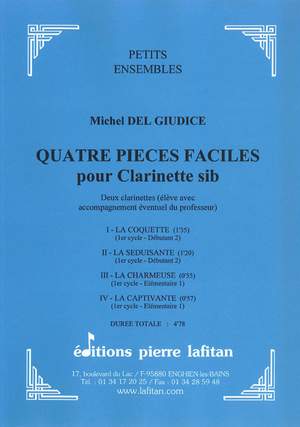 Michel Del Giudice: Quatre Pieces Faciles