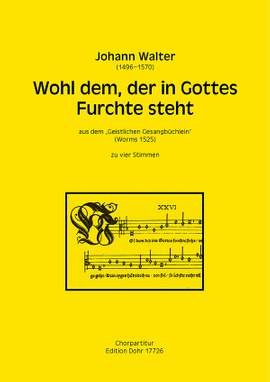 Walter, J: Wohl dem, der in Gottes Furchte steht