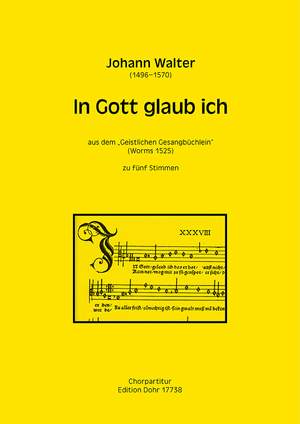 Walter, J: In Gott glaub ich