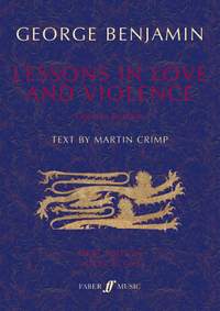 Benjamin, George: Lessons in Love and Violence (v/score)