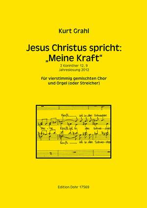 Grahl, K: Jesus Christus spricht: Meine Kraft