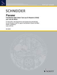 Schneider, E: Pavane