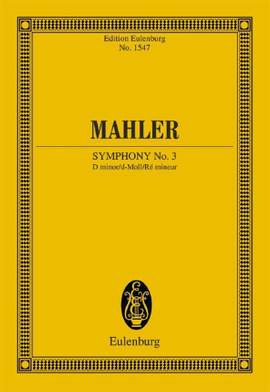Mahler, G: Symphony No. 3 D minor D minor