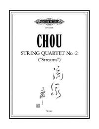 Chou, Wen-chung: String Quartet No. 2 'Streams' Sc & Pts