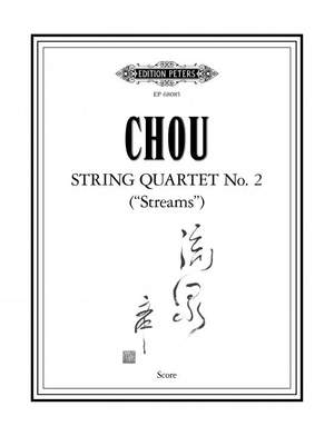 Chou, Wen-chung: String Quartet No. 2 'Streams' Sc & Pts
