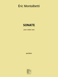 Eric Montalbetti: Sonate