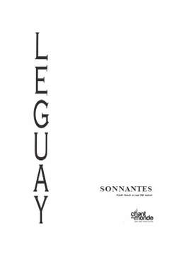 Jean-Pierre Leguay: Sonnantes - Pour Piano à Quatre Mains