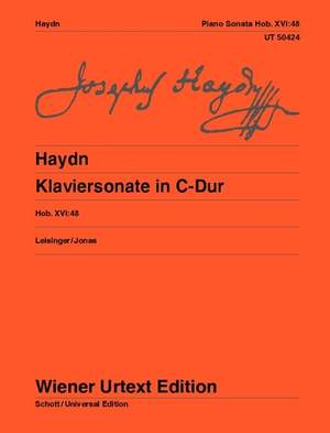 Haydn, J: Piano Sonata C Major Hob XVI:48
