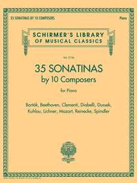 35 Sonatinas by 10 Composers for Piano