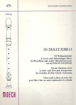 Konrad Lechner: In dulci Jubilo