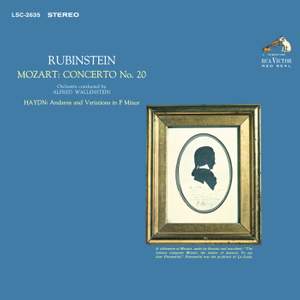 Mozart: Piano Concerto No. 20 in D Minor, K. 466 - Haydn: Andante and Variations in F Minor, Hob. XVII:6