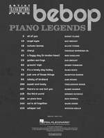 Bebop Piano Legends Product Image