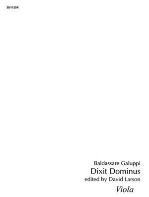 Baldassare Galuppi: Dixit Dominus