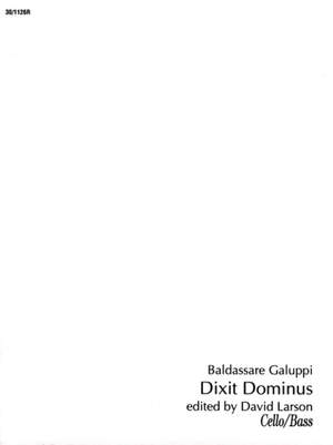 Baldassare Galuppi: Dixit Dominus
