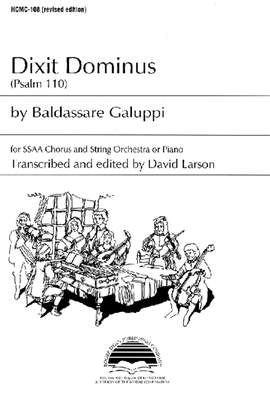 Baldassare Galuppi: Dixit Dominus