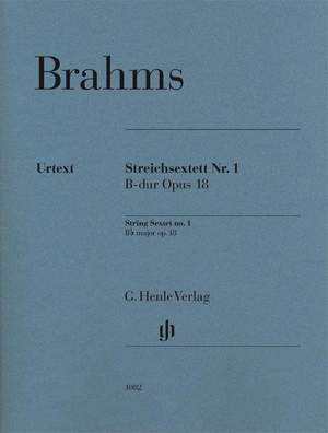 Brahms, J: Streichsextett Nr. 1 op. 18