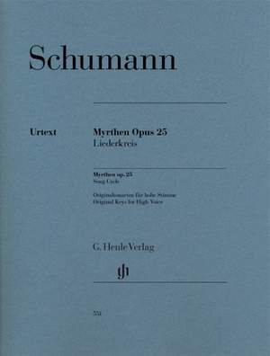 Schumann, R: Myrthen op. 25
