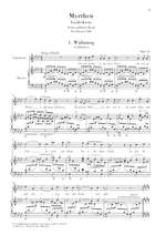 Schumann, R: Myrthen op. 25 Product Image