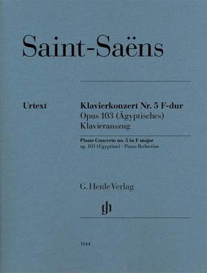 Saint-Saëns, C: Piano Concerto no. 5 (Egyptian) op. 103