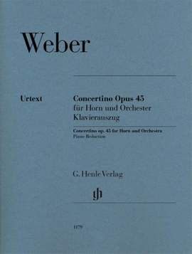 Weber, C M v: Concertino op. 45