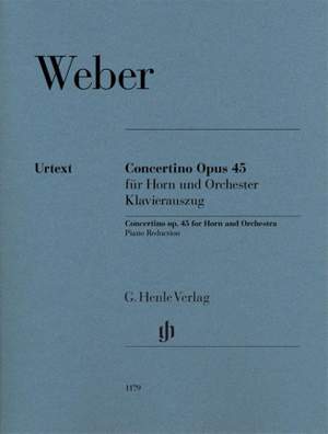 Weber, C M v: Concertino op. 45