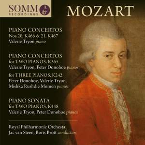 Mozart: Piano Concertos for One, Two and Three Pianos Product Image