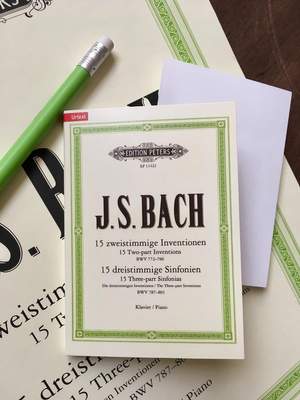 Sticky Notes: Bach, JS Inventions & Sinfonias