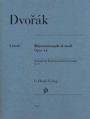 Dvorak, A: Wind Serenade op. 44