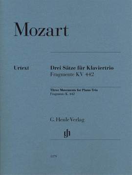 Mozart, W A: Three Movements for Piano Trio