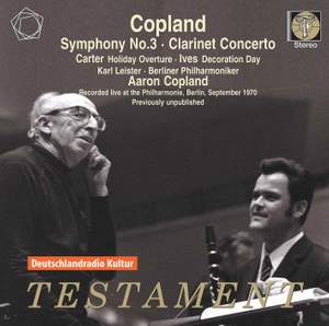 Copland: Symphony No. 3 & Clarinet Concerto